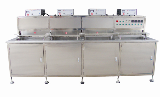 四槽半自動超聲波清洗機(圖1) 四槽半自動超聲波清洗機(圖1)
